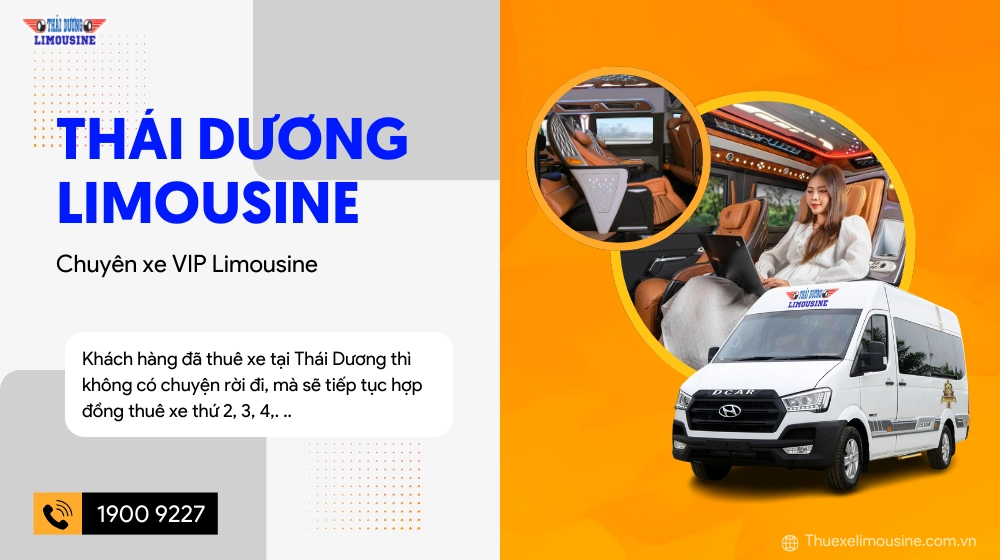 Cho thuê xe VIP limousine tại Thái Dương Limousine